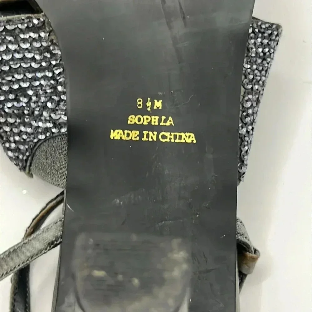 Amanda Smith Vintage open toe 3.5